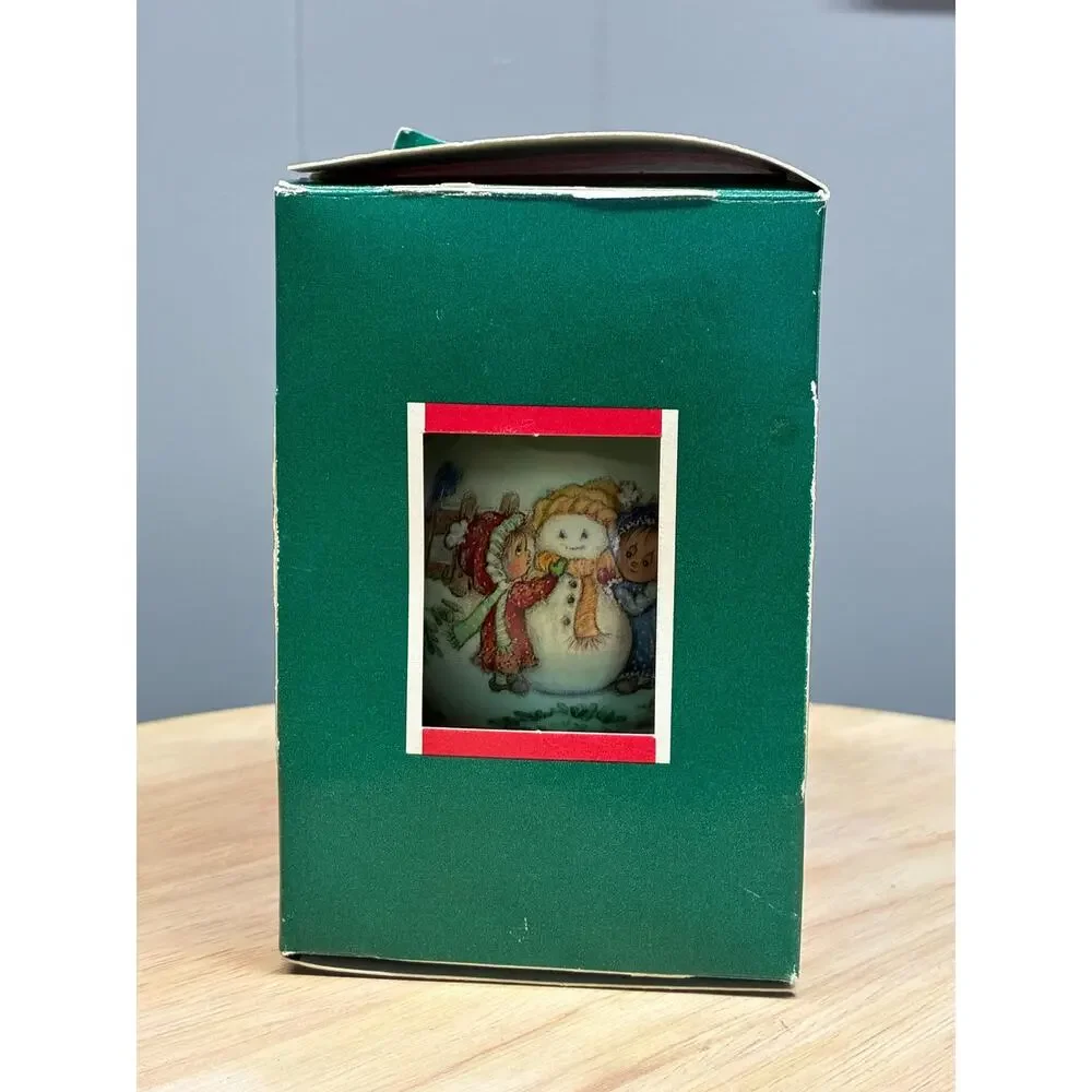 Hallmark Betsey Clark 1989 Glass Ornament | Home for Christmas | Vintage